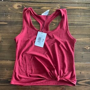NWT Zyia Knot Just a Cute Tank